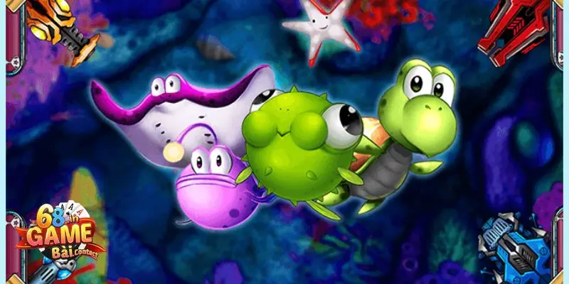 Khám phá các loại cá trong bắn cá vui