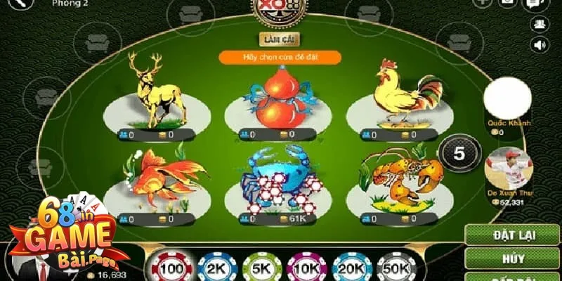 Bầu Cua Tôm Cá - Phiên Bản Game Dân Gian Hấp Dẫn Và Thú Vị 4 Trải nghiệm bầu cua tôm cá trực tuyến với lối chơi hấp dẫn